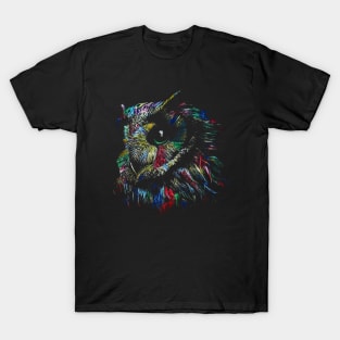 Colorful Owl T-Shirt